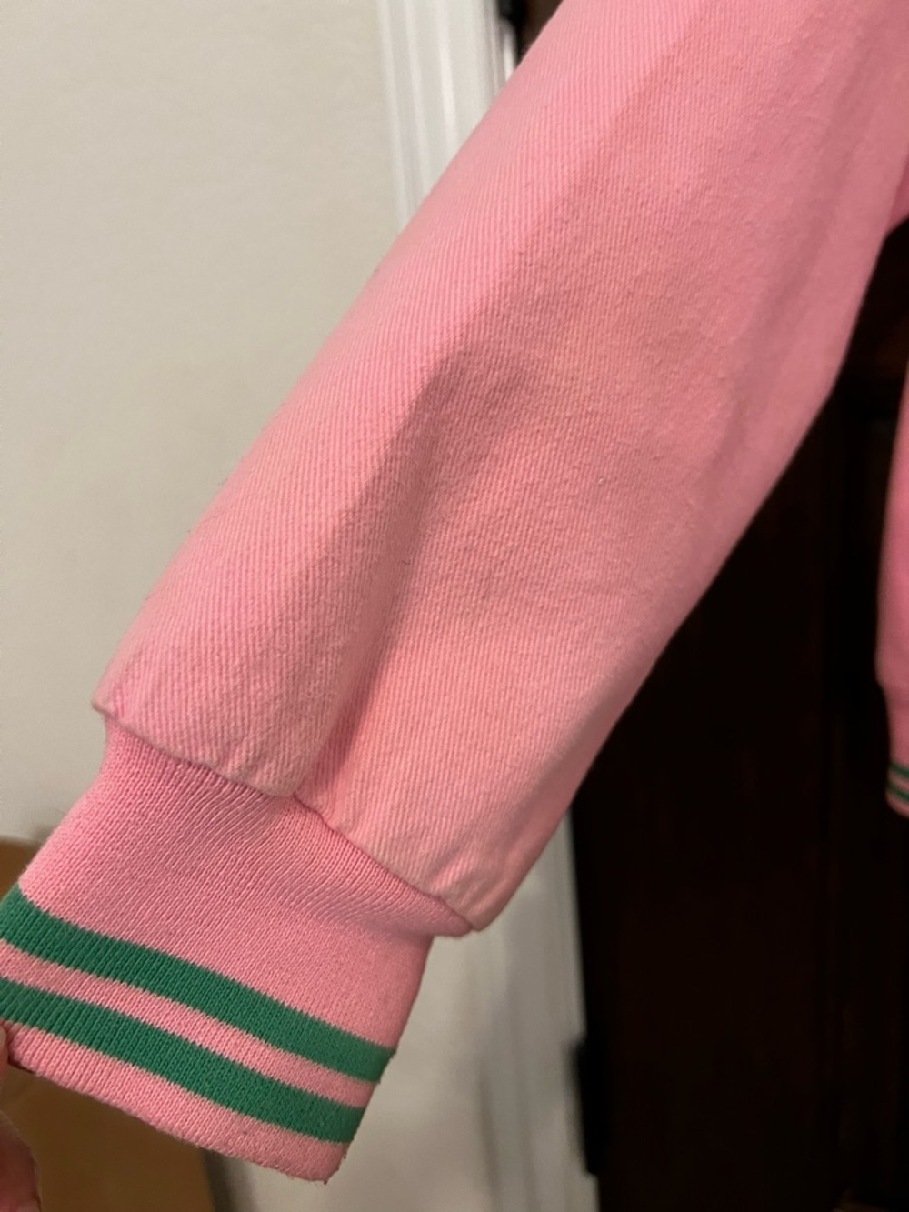 Pink Varsity Jacket - Picture 15 of 15
